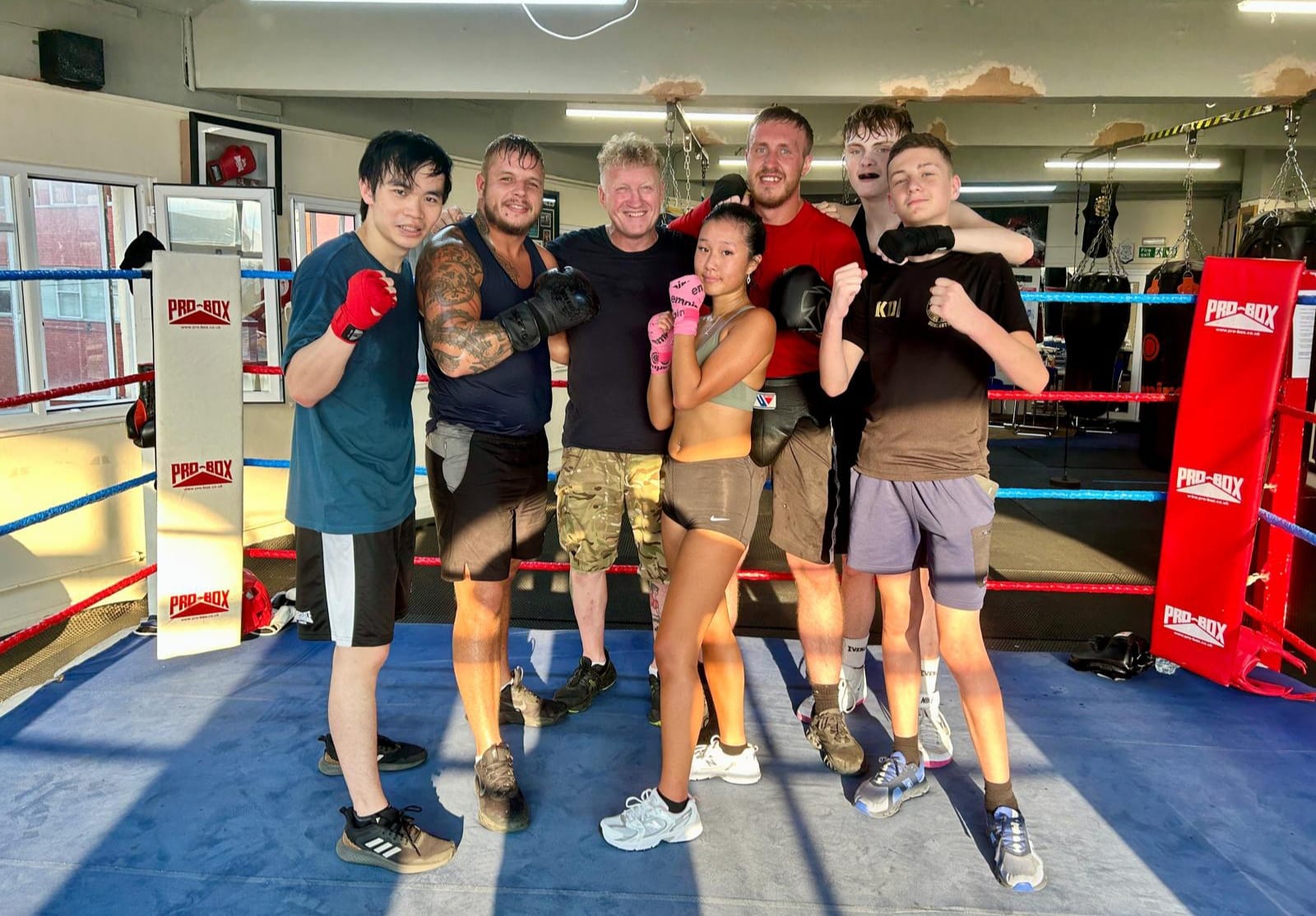 The Rock Boxing Academy Doncaster Team Photo